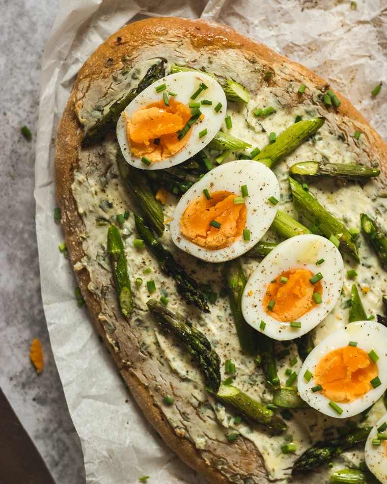 panino vegetariano ricetta uova come cucinare gli asparagi