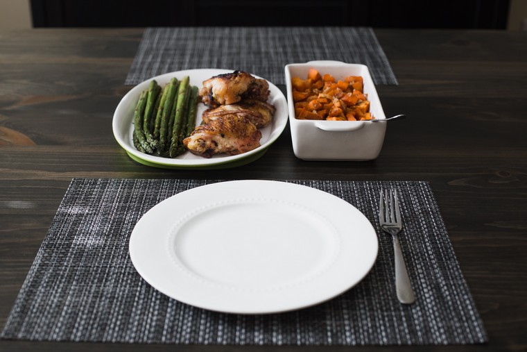 uravnotežen obrok zdravi jelovnik ideja jesti ili ne jesti meso