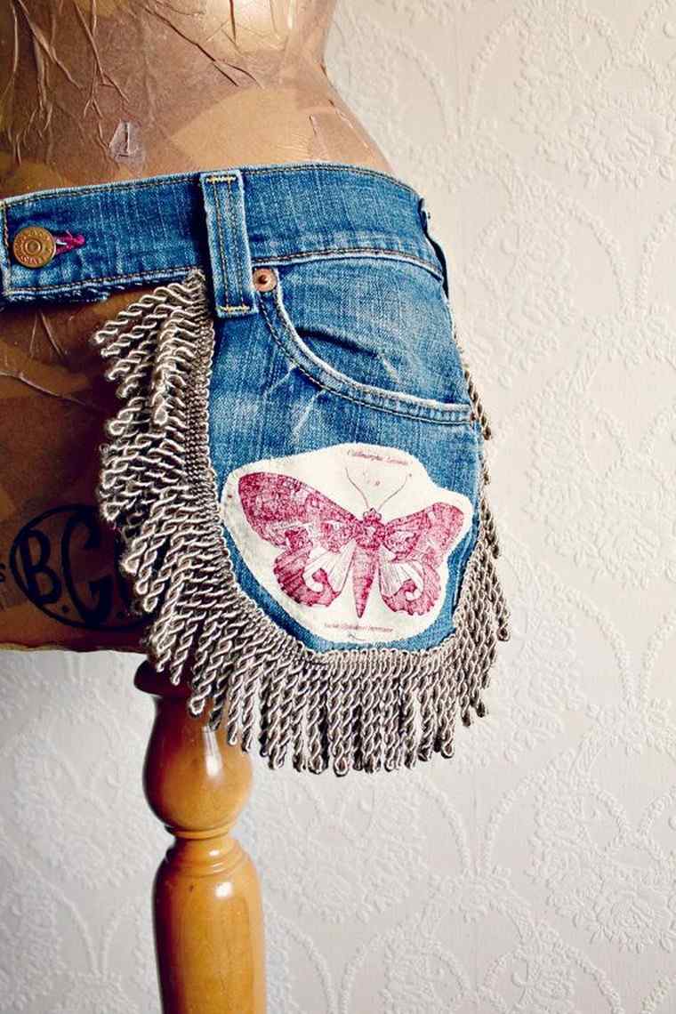 jeans bag make a bag idea džepni diy traperice