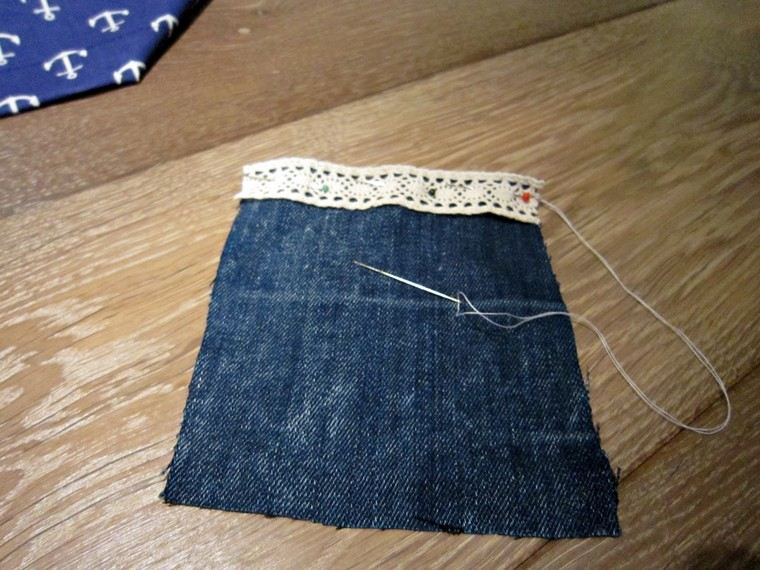 borsetta per farsi un'idea jeans denim recuperati fai da te