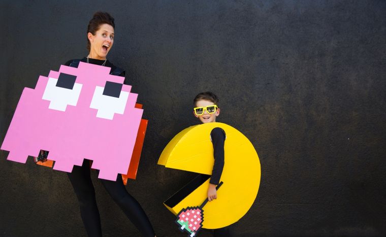 eredeti pac man halloween jelmez