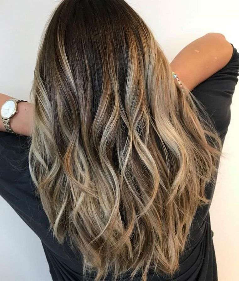 balayage-blonde-bangas-madingas-spalvinimas