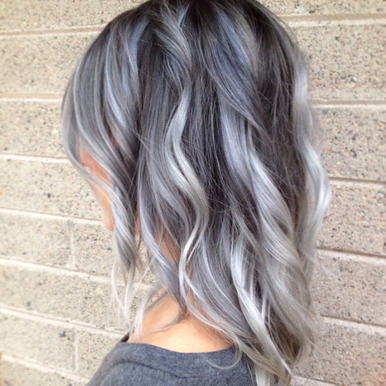 colorazione dei capelli grigi
