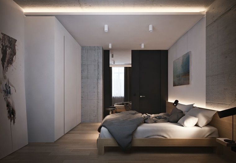 moderne boje zidnih boja spavaće sobe