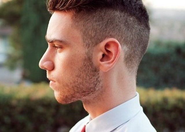 muška frizura kratka moderna stilska hipsterska ideja