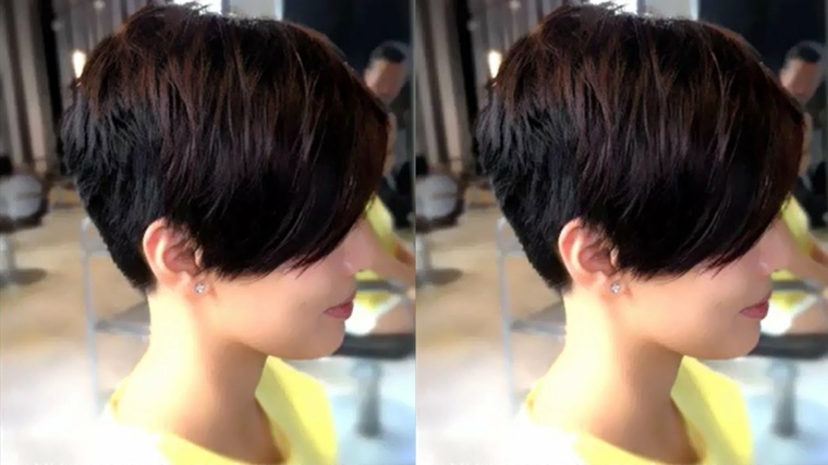 moderna frizura srednja duga kosa moderna frizura duga kratka crna kosa promijenjene veličine