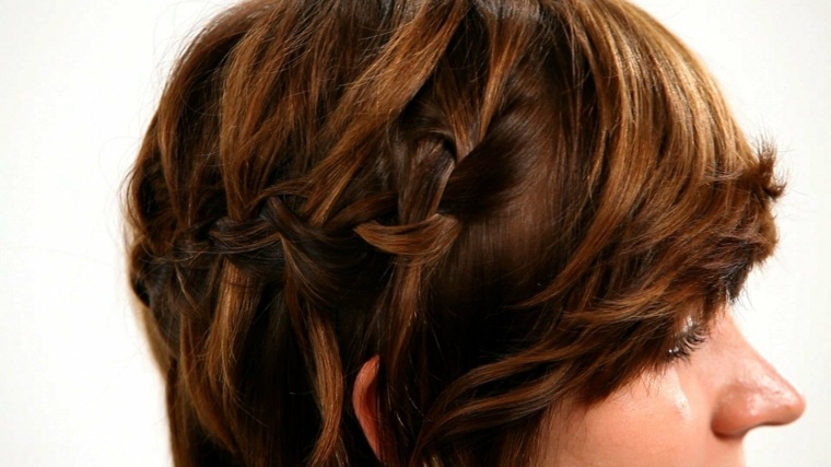 moderna frizura za srednje dugu kosu moderna frizura za dugu kosu pletenica promijenjene veličine