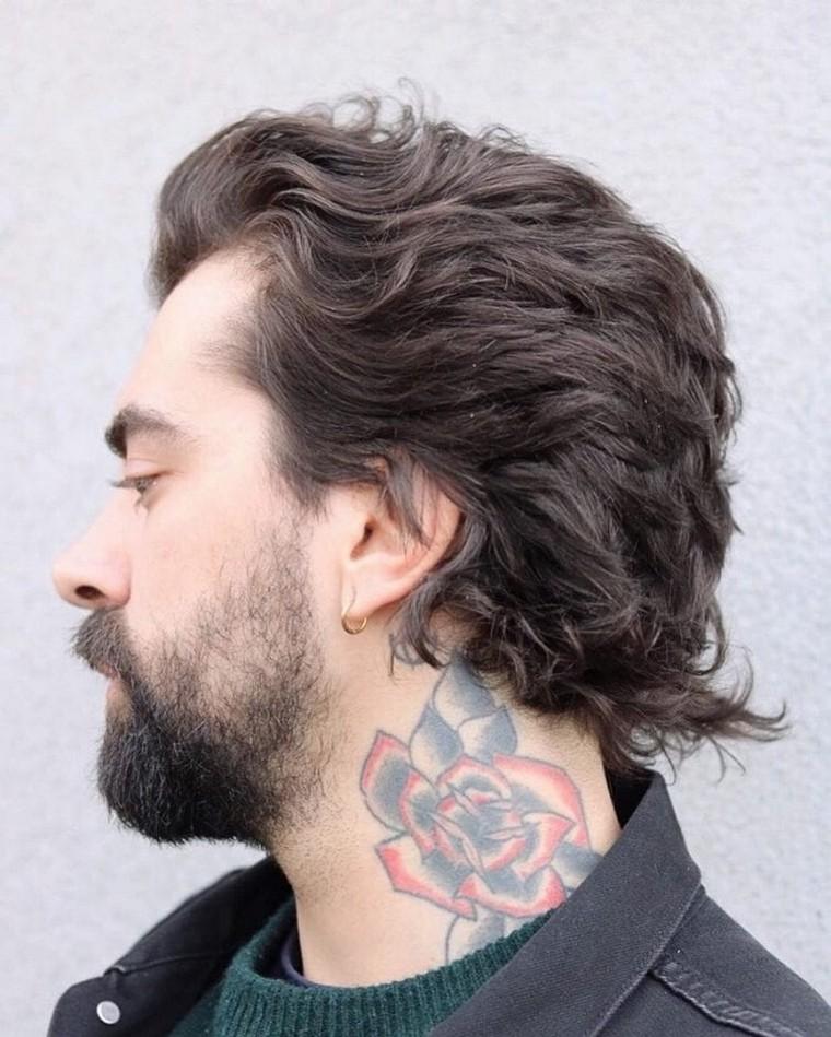 férfi hajvágás 2019 hosszú haj