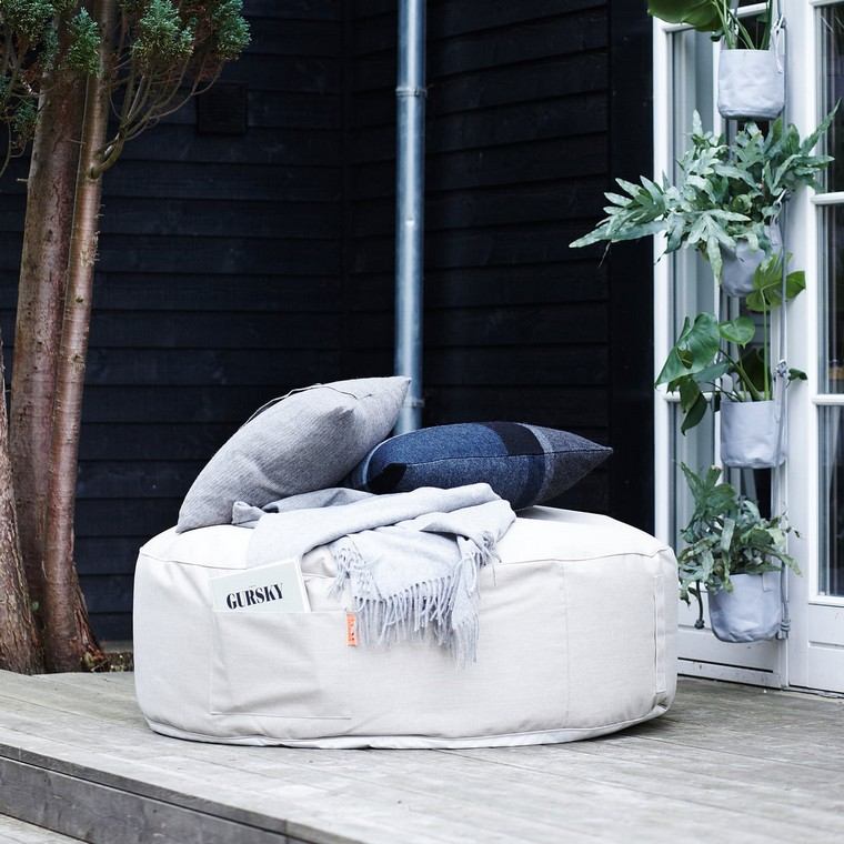 vanjski pouf urediti prostorni jastuk za vanjski vrt