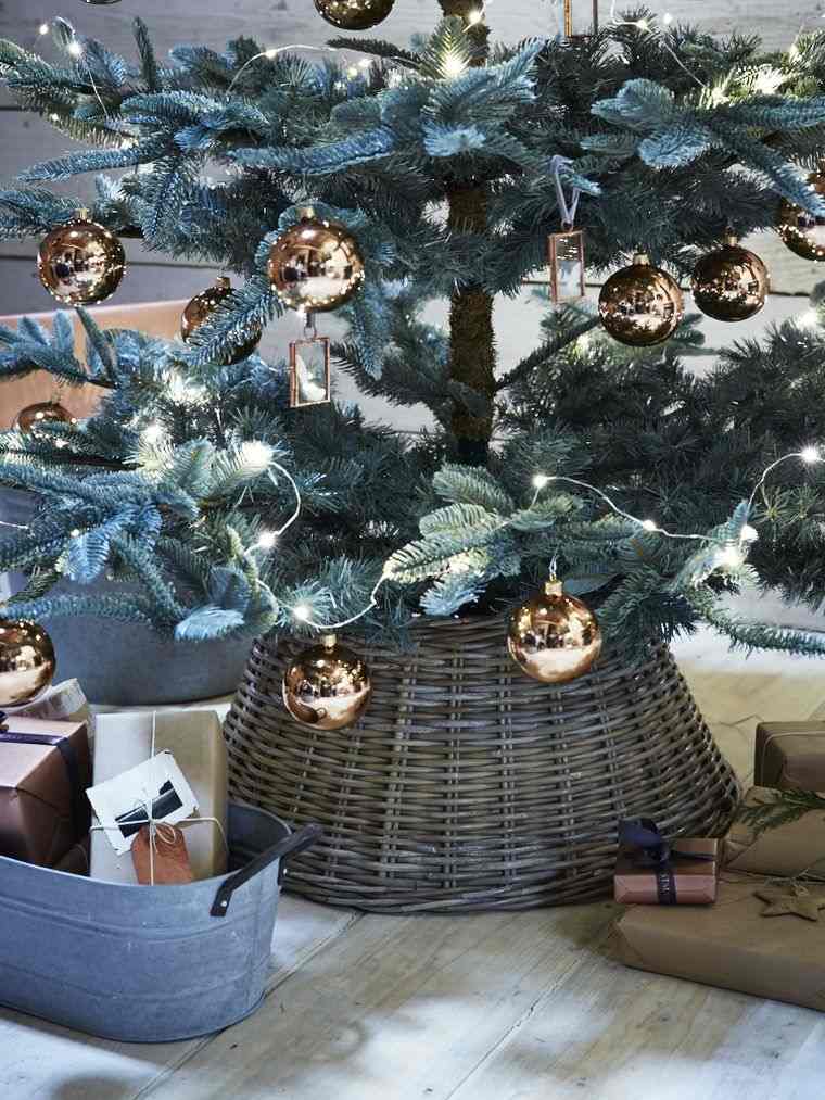 copertura del cestino dell'albero di Natale vintage