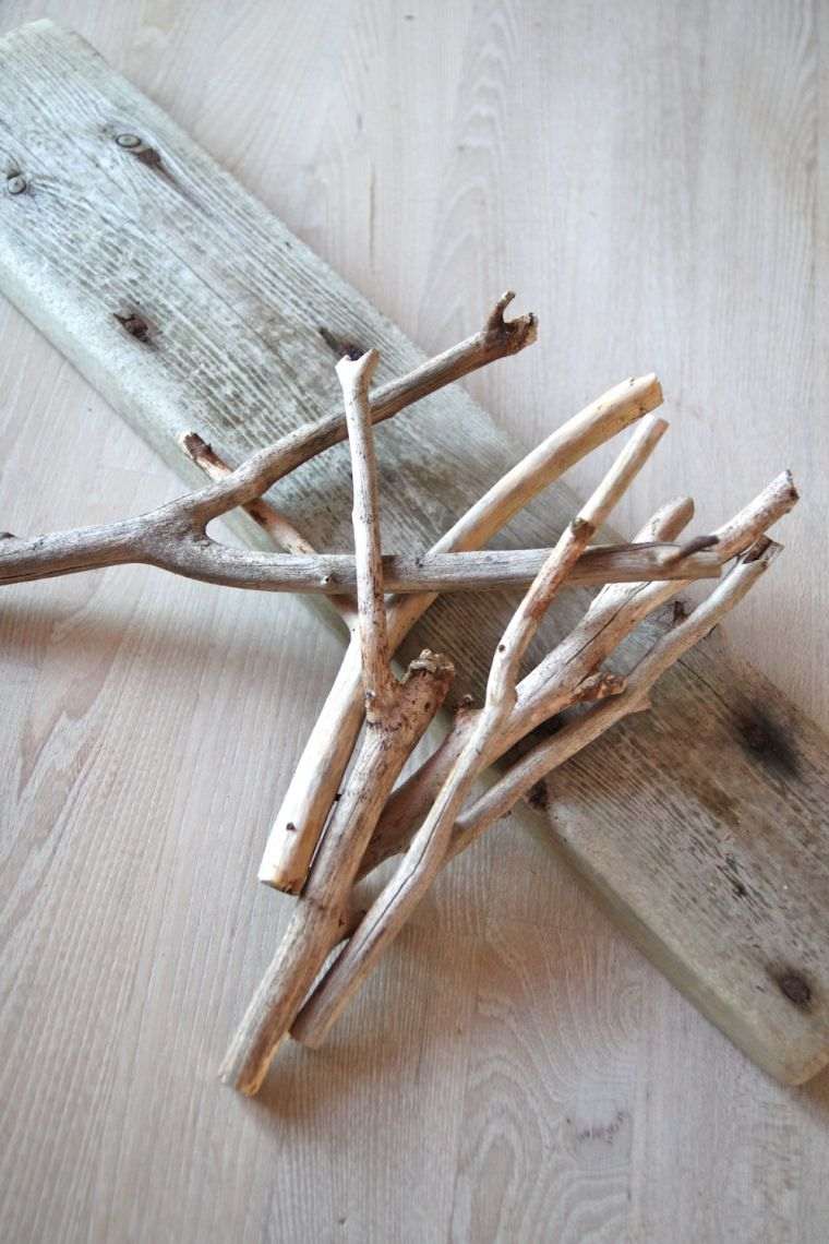 Driftwood létrehozása ötlet ékszer tartó fa ágai