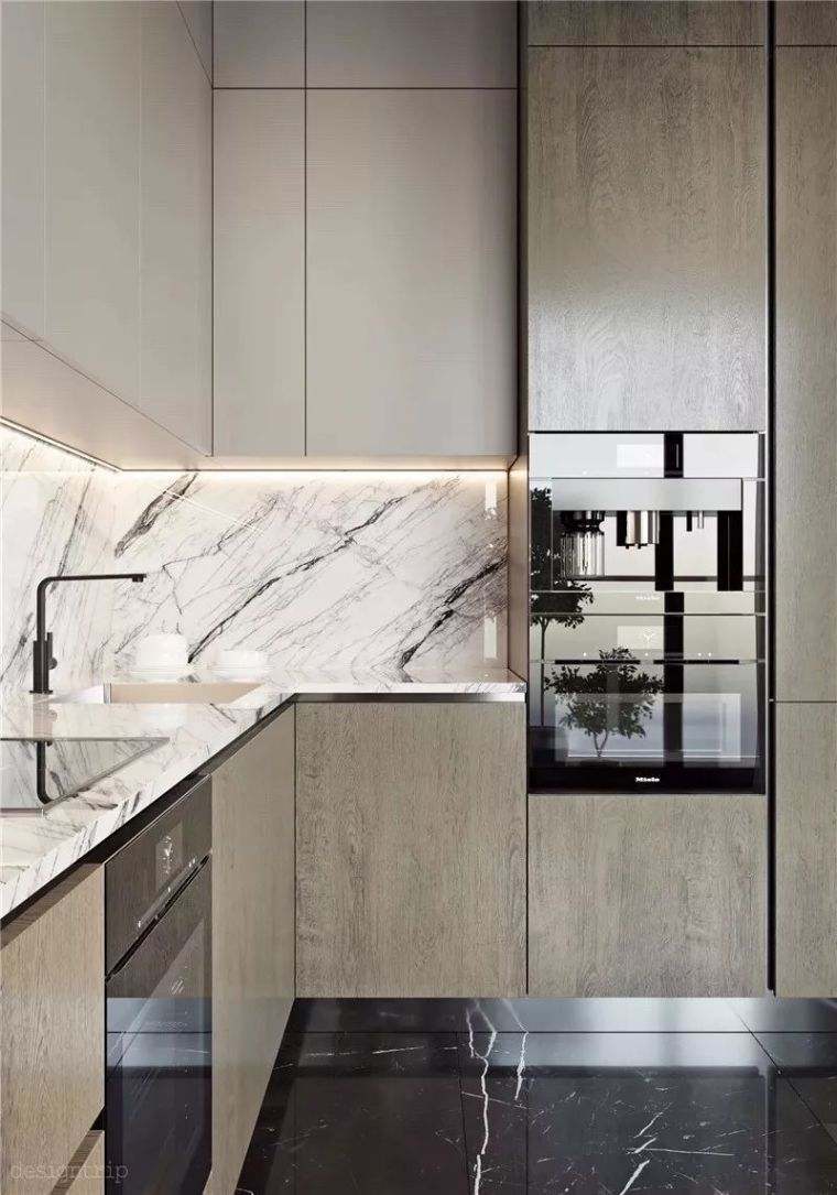 backsplash-modern-kitchen-stone-marble-furniture-light-wood-ideas