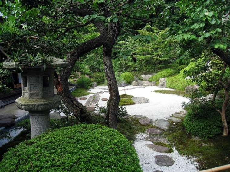 Giardino giapponese idea giardino percorso pietre paesaggistica esterno