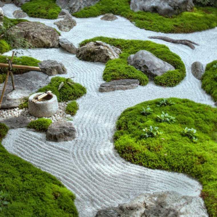 creare un'idea di giardino zen rocce organizzare giardino zen