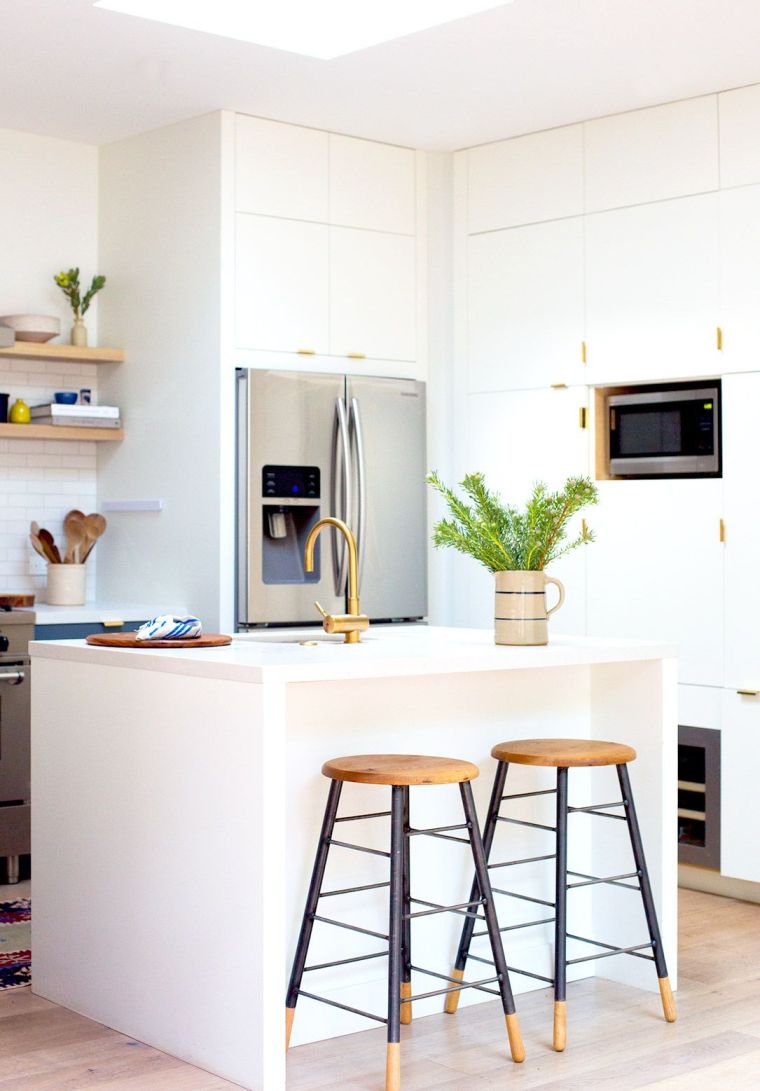 small-kitchen-island-saves-space-color-white