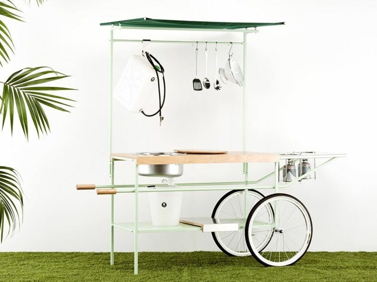 mobile cucina outdoor di Officine Tamborrino