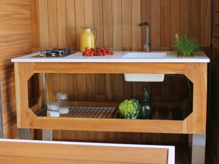 piastre per lavello da tavolo per mobili da cucina da esterno di Lgtek Outdoor