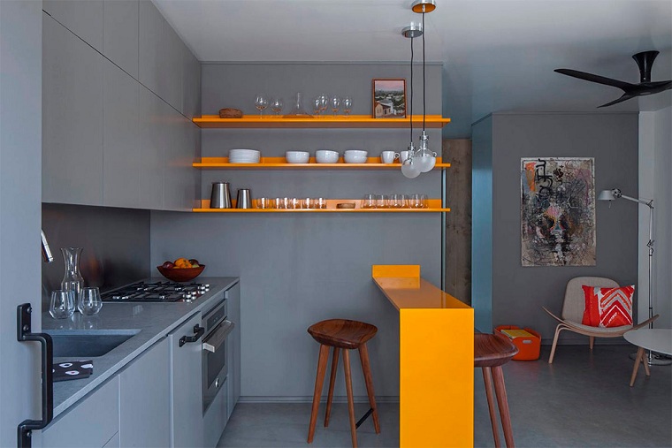 idea colore per cucine piccole