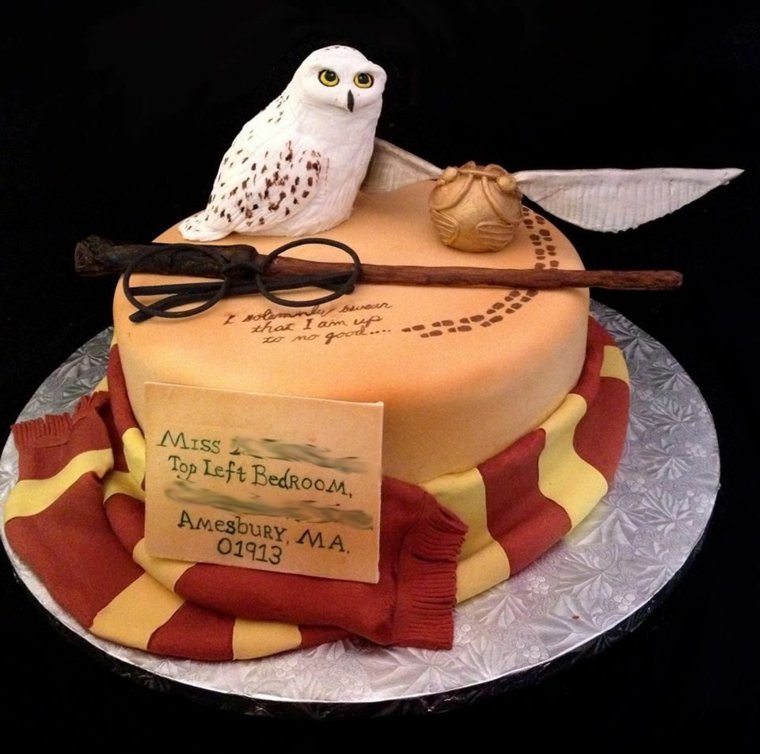 Hario Poterio gimtadienio torto dekoravimas