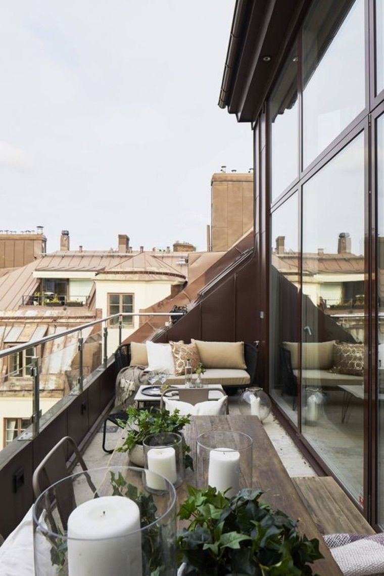 idea di appartamento balcone paesaggistico