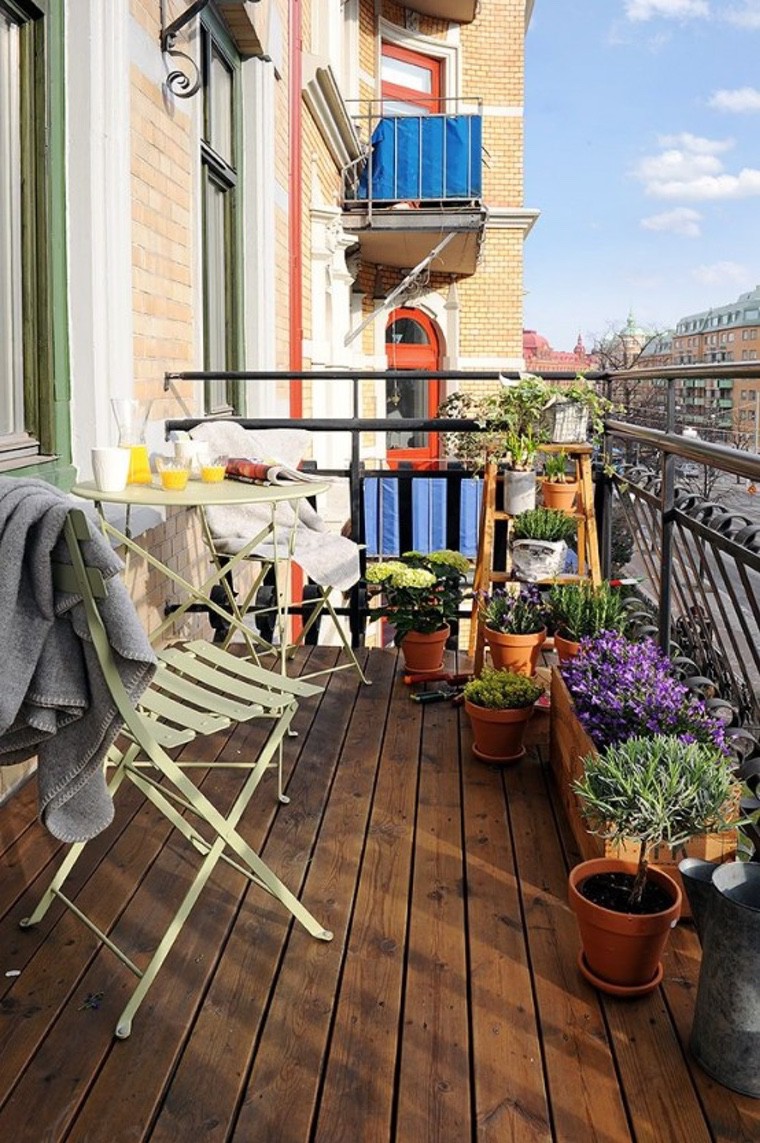 idea di layout appartamento piccolo balcone