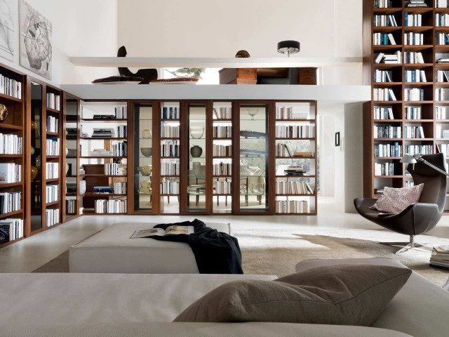 ideje-dizajn-deco-ormar za knjige-drvo-elegantne-ukrasne-vaze-zidne deko police za knjige