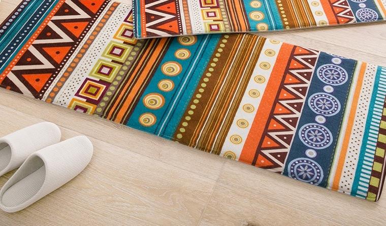 boho dekoráció modern belső fürdőszoba ötlet