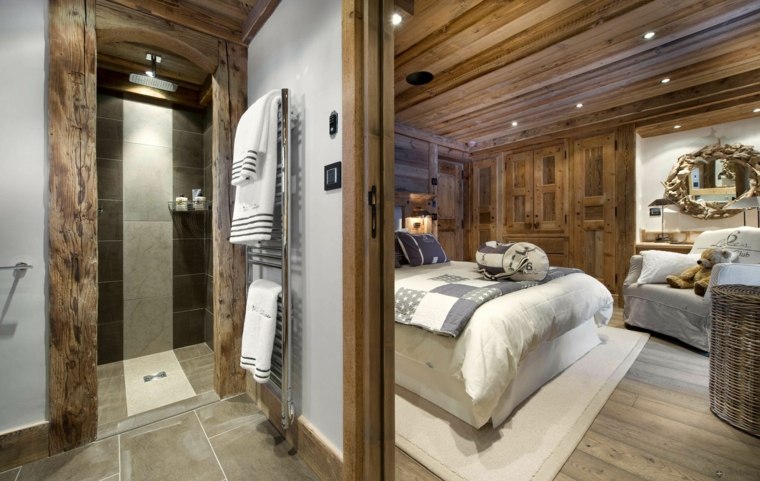 foto della decorazione dello chalet della suite dei genitori