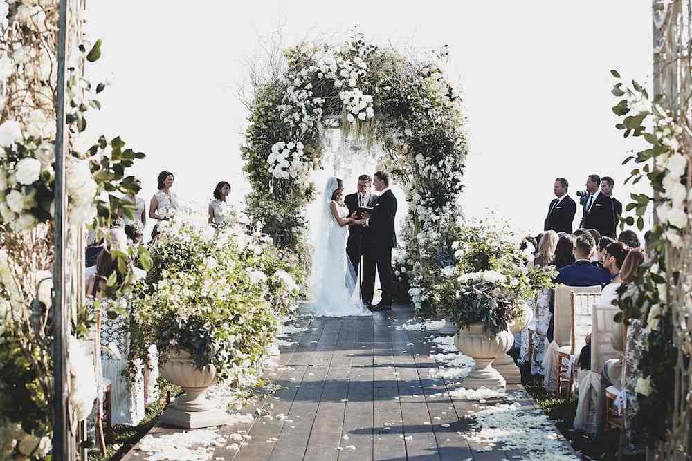 David & amp; decorazioni per matrimoni con fiocco naturale Tammy molnar