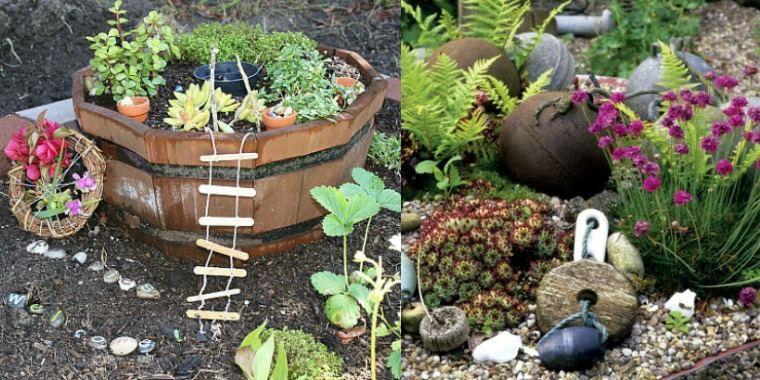 デコフラワーボックスのアイデア多肉植物の花