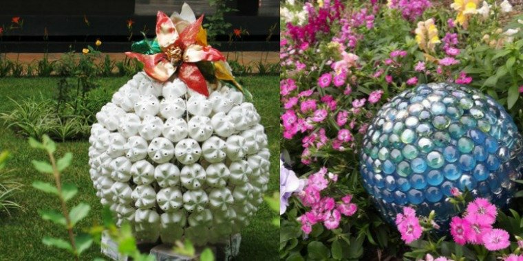 palline da giardino idea originale