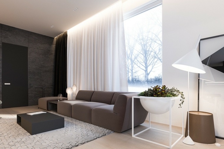 minimalistički kauč za uređenje interijera