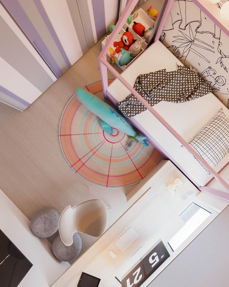 ideje za dječju sobu minimalistički dizajn interijera