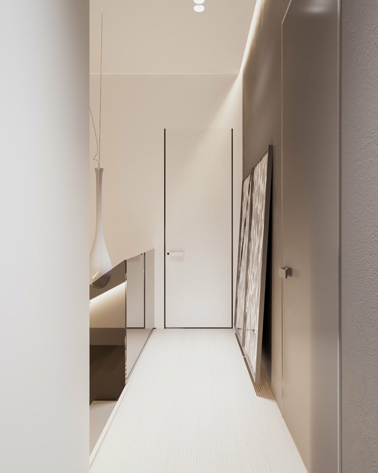 minimalističke ideje za uređenje hodnika