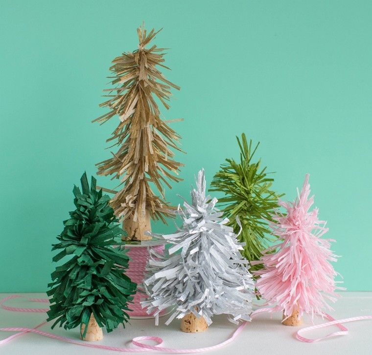 クリスマス-装飾-diy-easy-little-tree-ideas