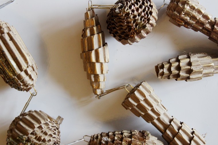 Božićni papir deco Božićno drvce ideja originalni ukras jeftin dizajn