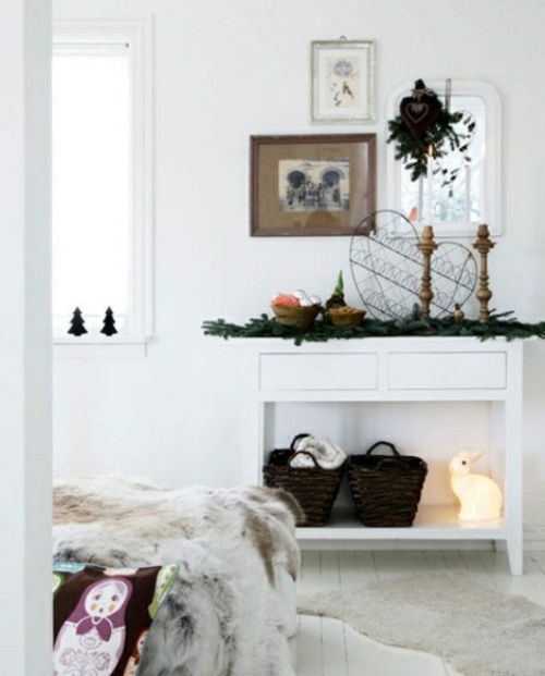 Karácsonyi hálószoba dekorációs ötletek