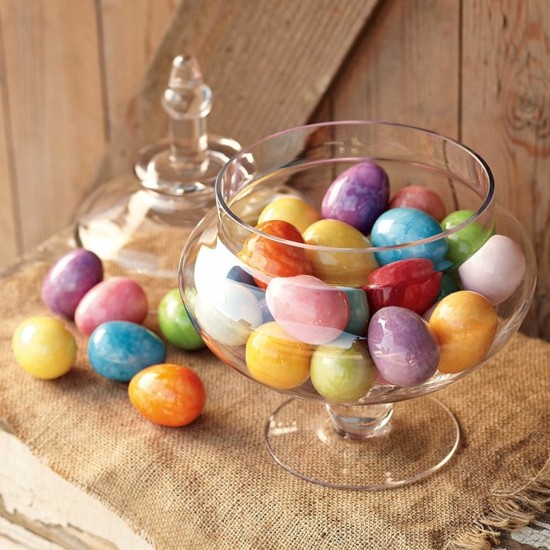 Húsvéti ötlet deco tojások színezése