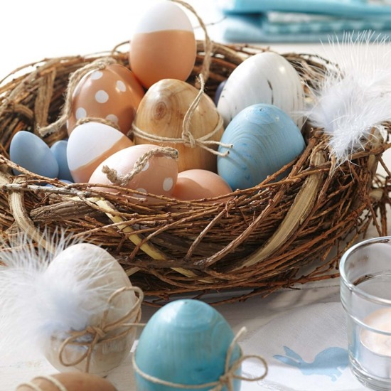 Húsvéti tojás fészek deco eredeti ötlet
