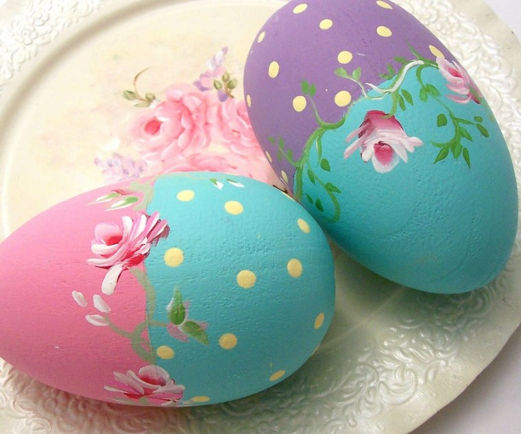 Húsvéti deco színű tojás