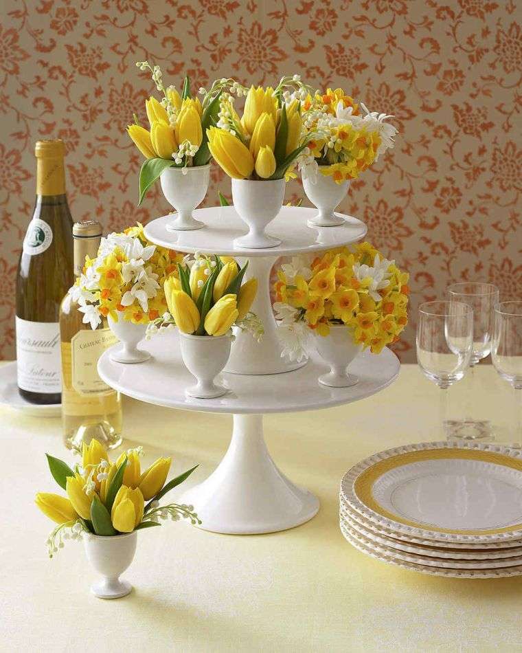 virágos-deco-tavaszi-asztal-kis csokor