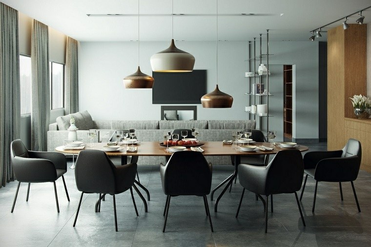 masculine-idea-dining-area-contemporary-design-dining-room