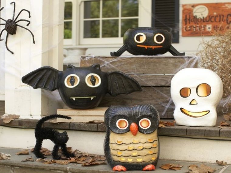 decorazione esterna creativa per Halloween