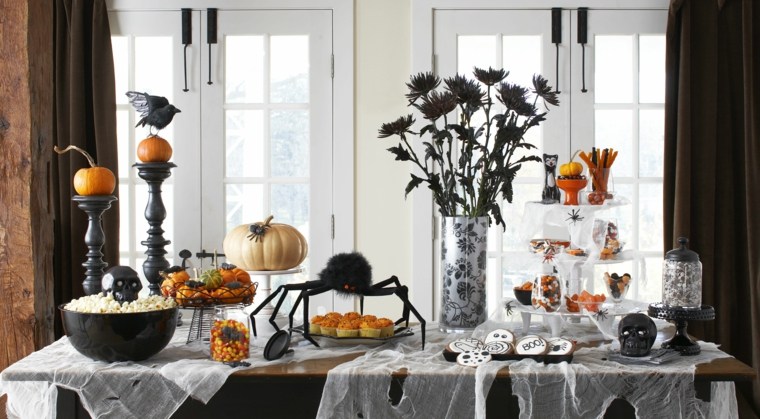 deco halloween tavolo in ordine a buon mercato