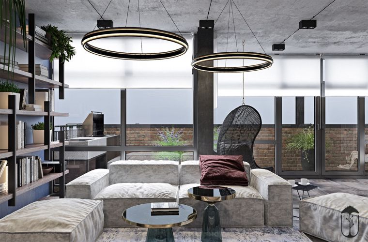 industrial chic marocchino-living-design-arredamento moderno