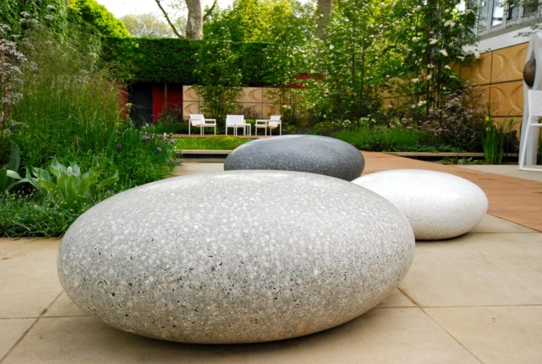 Esterno moderno e contemporaneo zen garden decor