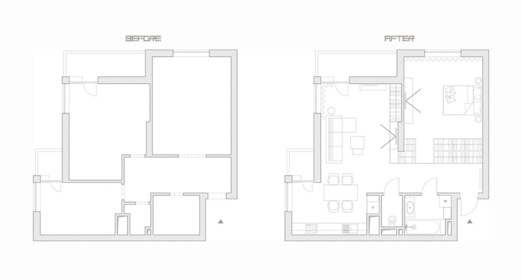 skandinavski dizajn kuće plan deco i makeover