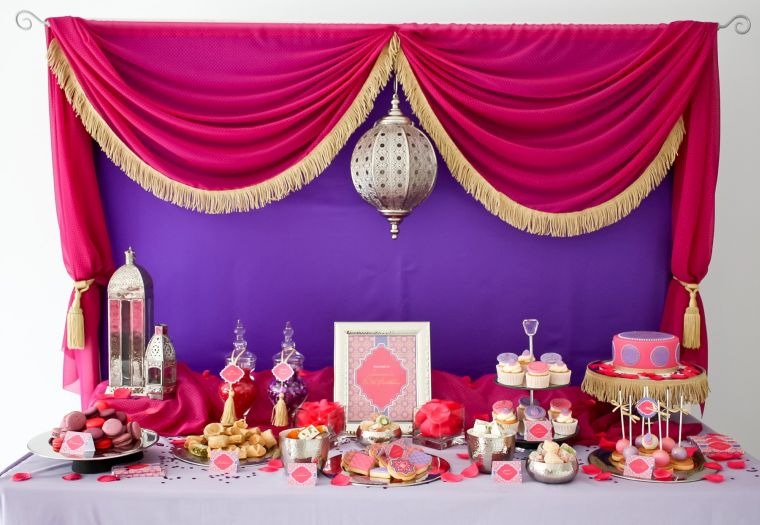 bar-mariage-oriental-theme-ezer és egy éjszakás képek