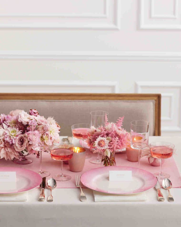 decorazione-matrimonio-romantica-decorazioni-tavola-candele-rosa-fiori
