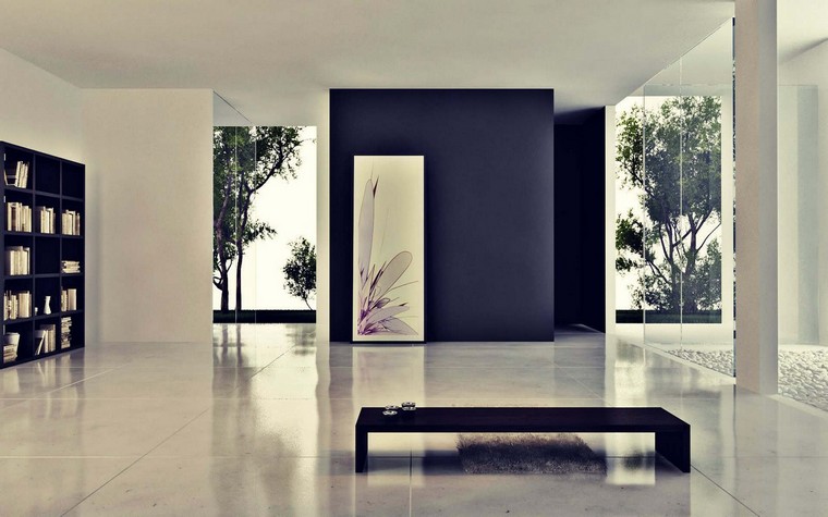 erdvės dizainas-deko-siena-deko-minimalistinis dizainas-modernus